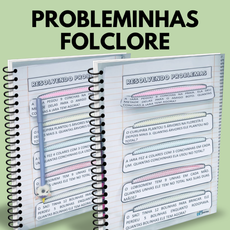 Probleminhas Para Alfabetiza O Tema Folclore