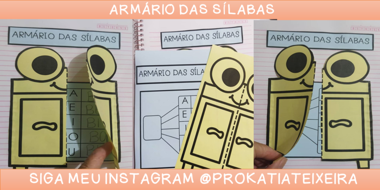 Armário das sílabas-Atividade interativa para formar sílabas