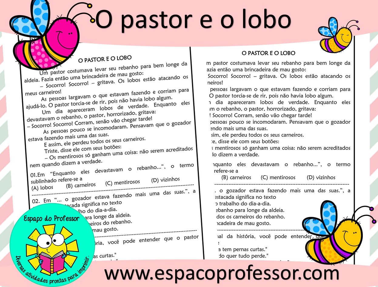 O Pastorzinho e o Lobo Vermelho. Uma nova velha fábula brasileira