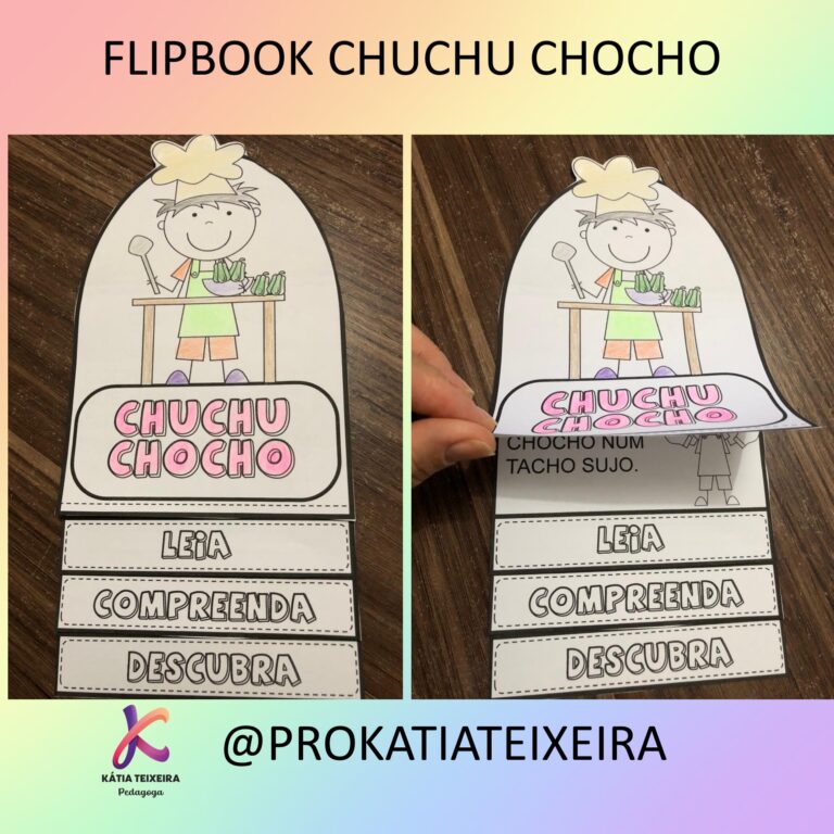 Atividades com o CH - Flipbook Chuchu chocho