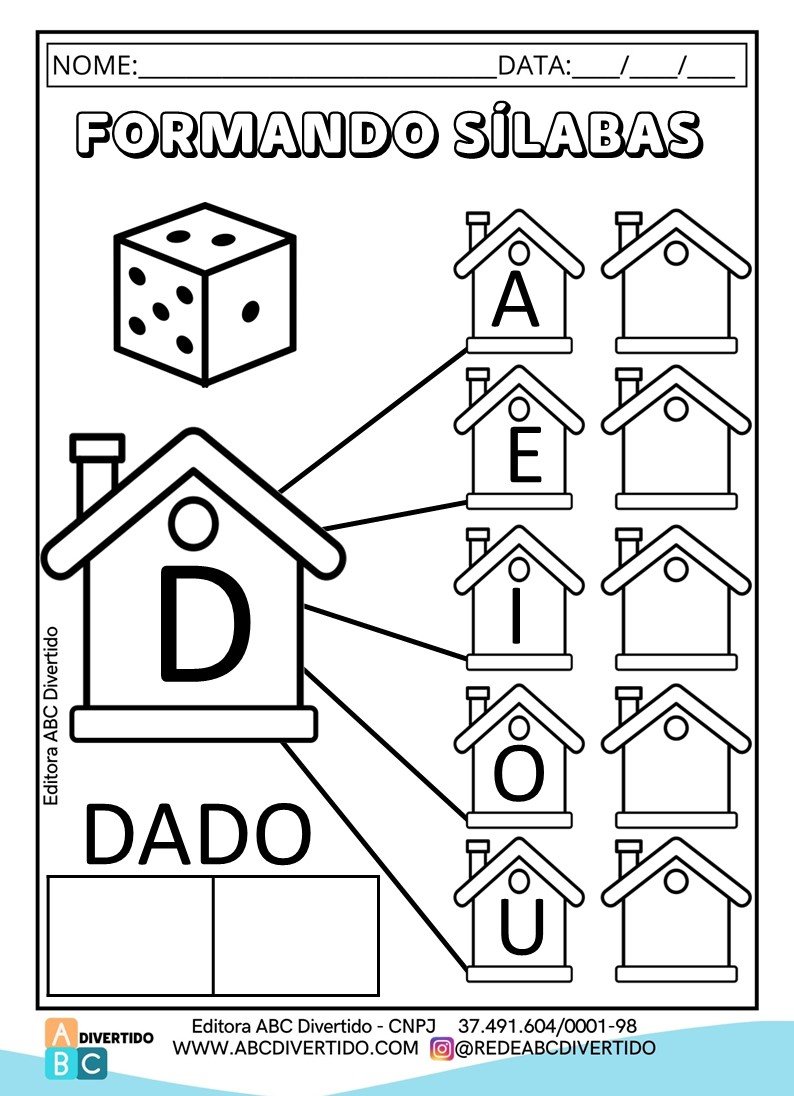 Apostila de atividades matemática para a educação infantil.