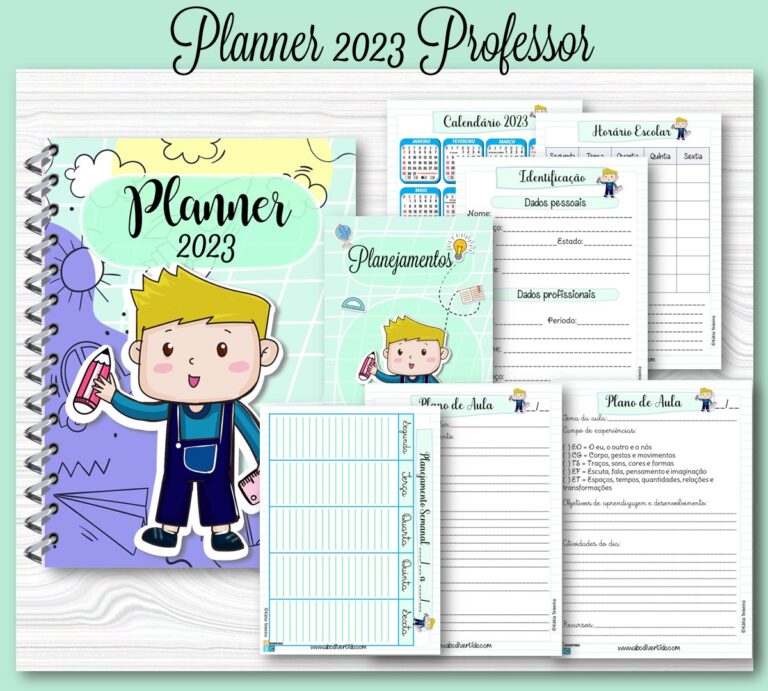 Planner Professor 2023 Download Grátis