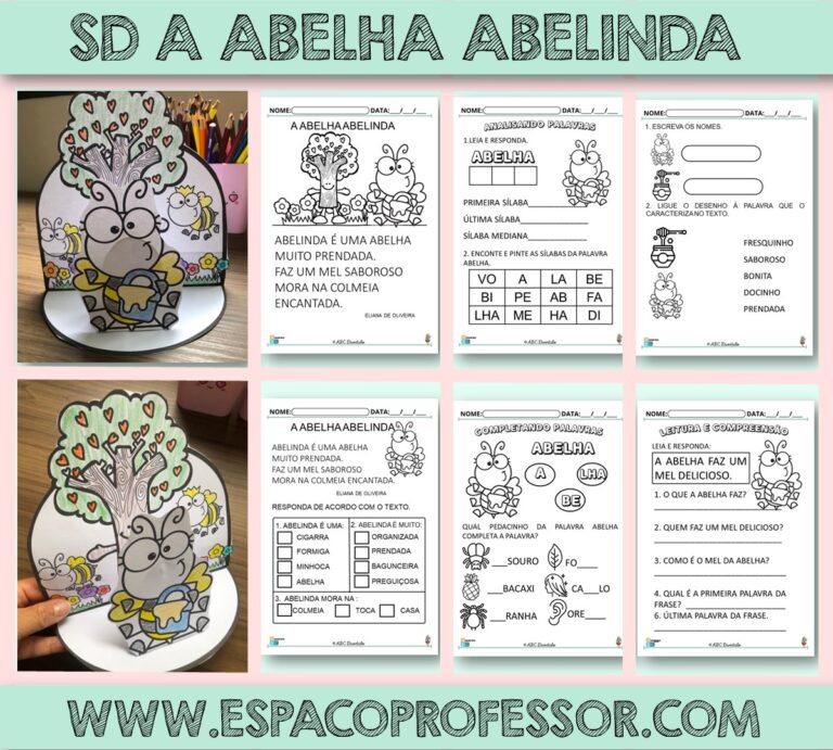 Sequência de Atividades A Abelha Abelinda