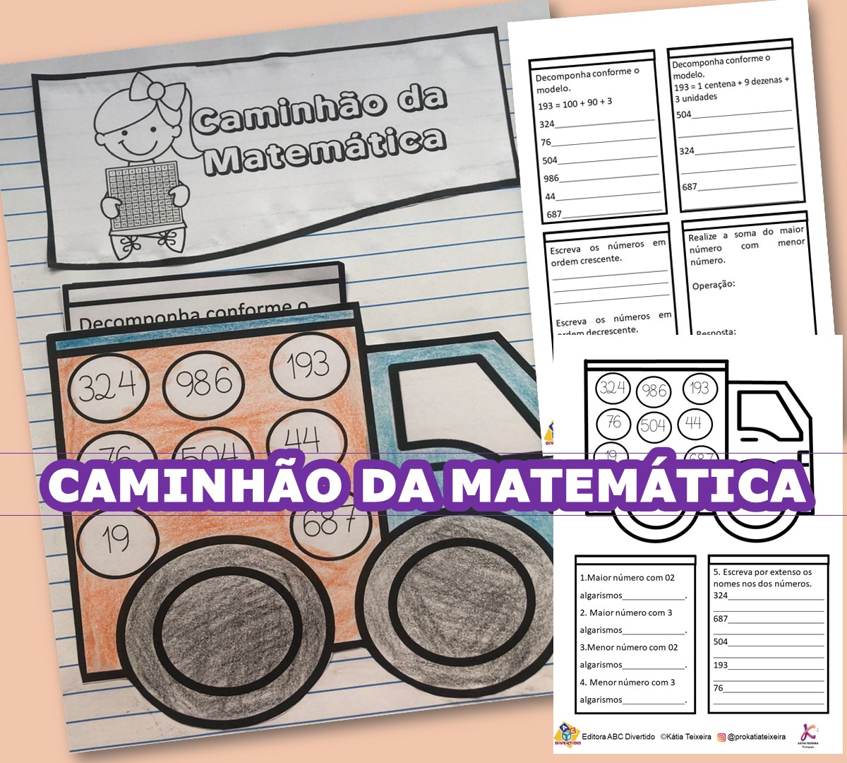 Nesta postagem trago para vocês um caderno de atividades com jogos matemá…   Jogos matemáticos, Jogos matemáticos ensino fundamental, Atividades com  silabas simples