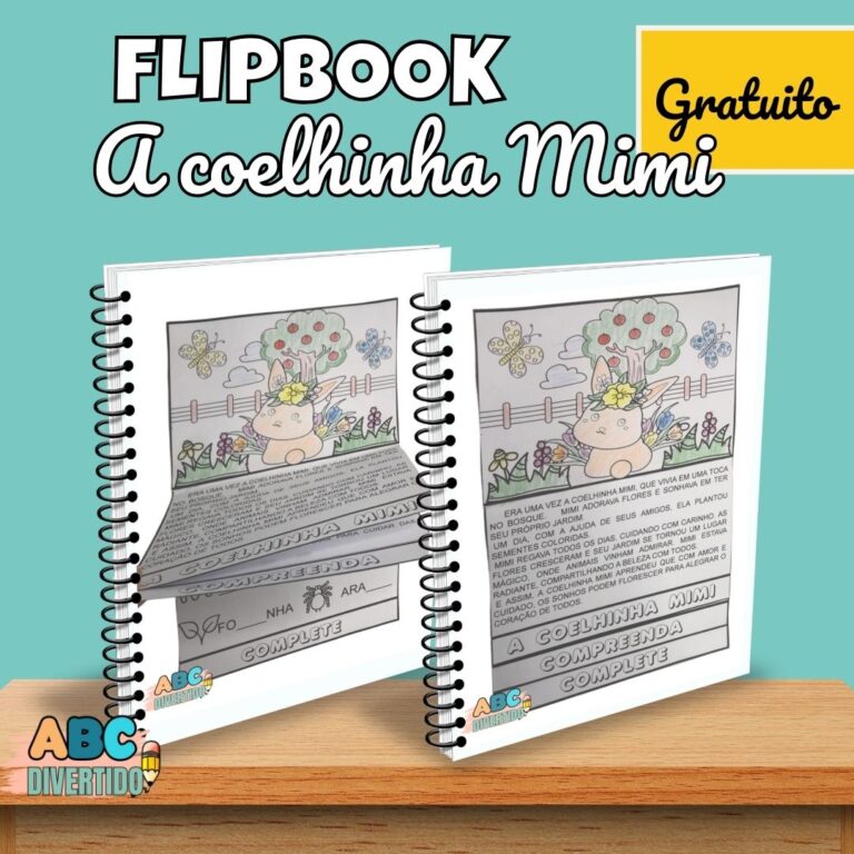 Flipbook Gratuito A Abelhinha Mimi