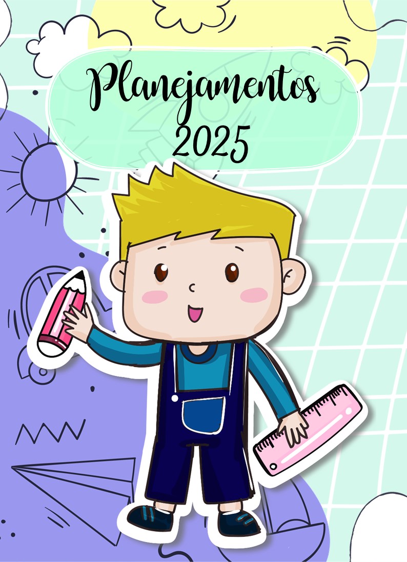 Divisórias para o Caderno de Planejamento do Professor 2025